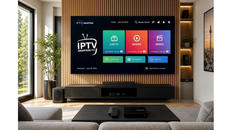 Smart IPTV Pro 2026 — Professionell. Intelligent.